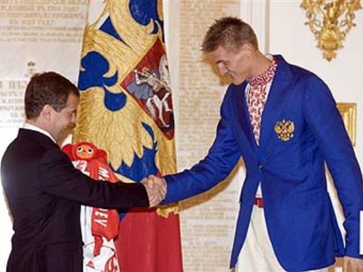 Андрей Кириленко и Дмитрий Медведев